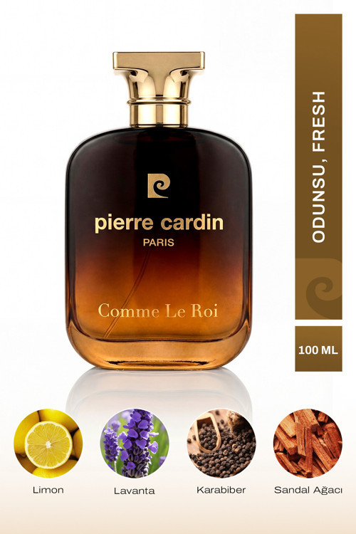 Comme Le Roi EDP Erkek Parfüm 100 ml|Odunsu, Fresh|Biber, Limon, Lavanta, Sedir Ağacı, Kehribar