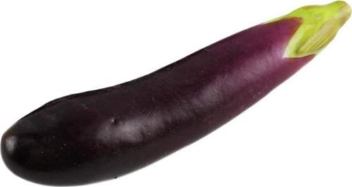 Yapay Sebze Patlıcan Aubergine 1adet 18*5 cm