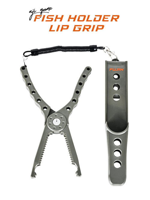 Fish Holder Lip Grip Dark Green