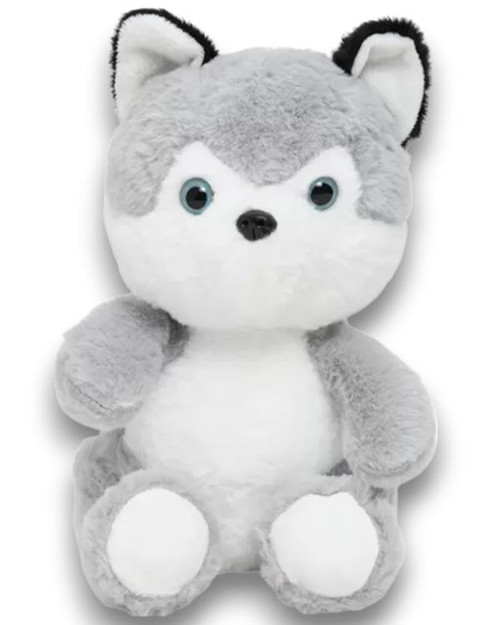 Toys Pelüş Gri Husky 25 cm 4442