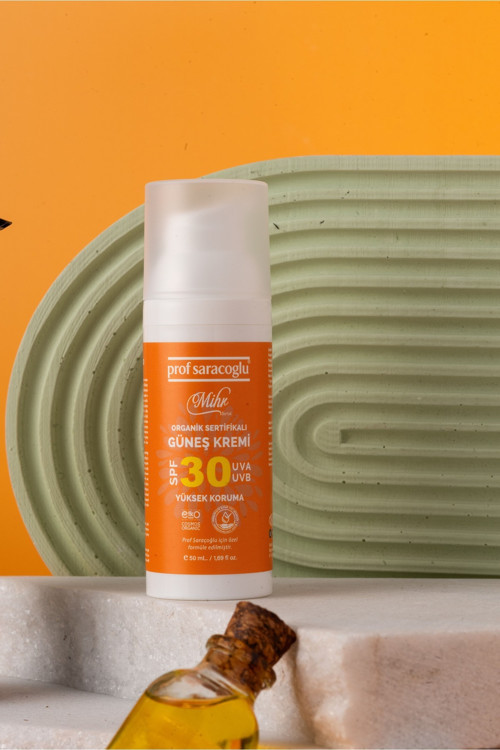 Mihr Serisi Güneş Kremi Spf30 Organik Sertifikalı 50 ml