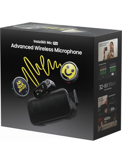 Mic Pro Mikrofon (Iki Kişilik) (2 Yıl INSTA360 Türkiye Garantili)
