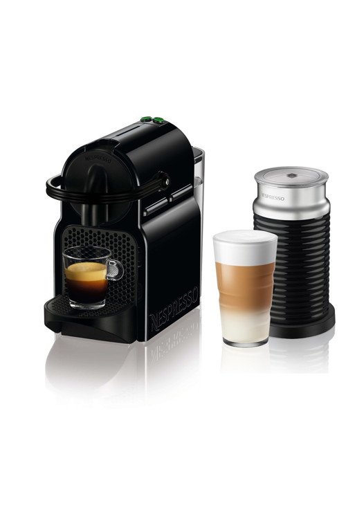 Inissia D40 Siyah Kahve Makinesi & Aeroccino 3 Süt Köpürtücü Kahve Seti