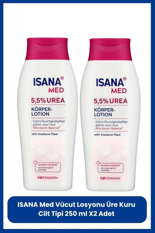 Vücut Losyonu Üre Içerikli Çok Kuru Cilt Tipi 250 ml 2'li