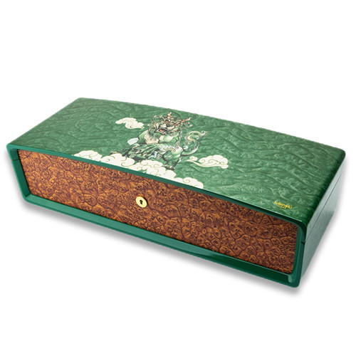 Dragon Humidor Puro Kutusu Yeşil Lake 150s