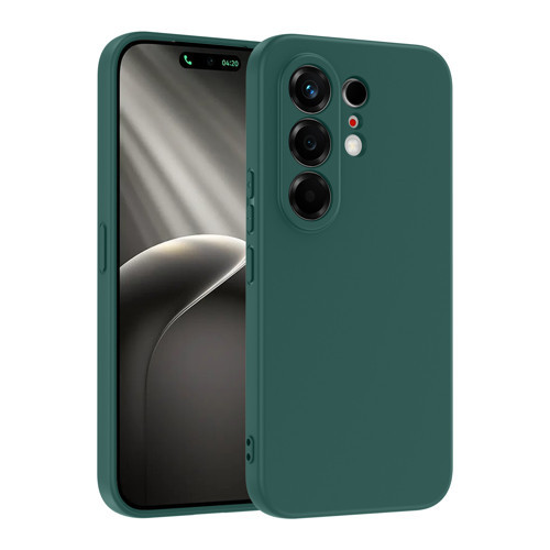 Tecno Camon 50 Pro Kılıf MKST Mara Lansman Kapak - Koyu Yeşil
