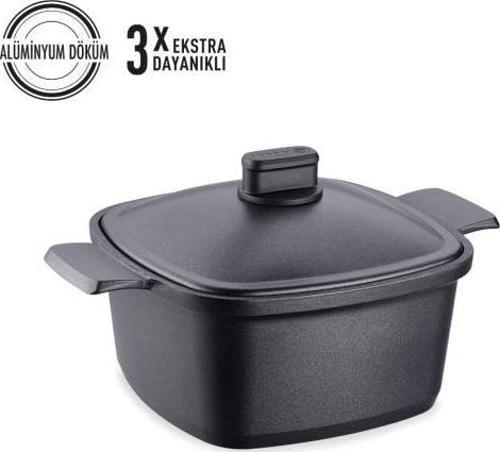 Casterra Kare Döküm Tencere 20x20x10,5 A2581