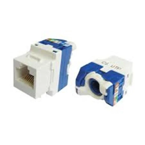TLD-UTP180 CAT6 180° UTP Keystone Jack 10 lu Paket Legrand Type