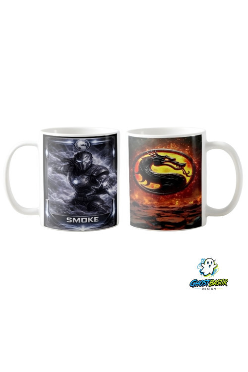 Mortal Kombat Smoke Kupa Bardak | Tek Adet K0343