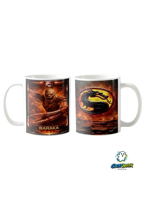 Mortal Kombat Baraka Kupa Bardak | Tek Adet K0334