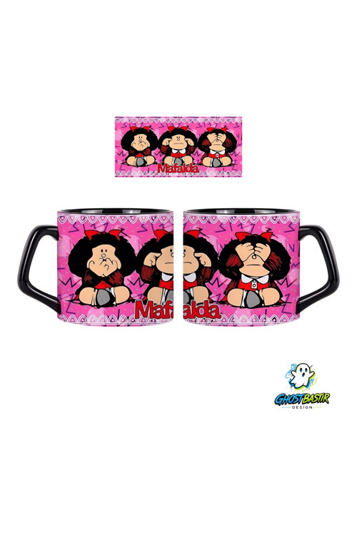 Mafalda Kupa Bardak | Tek Adet 0796