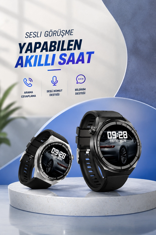 Ucuz Kaliteli Yeni Nesil Bluetooth Bağlantılı Akıllı Saat