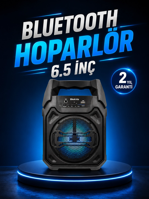 Taşınabilir Şarjlı Hoparlör – Bluetooth, Tws Uzun Pil Ömrü