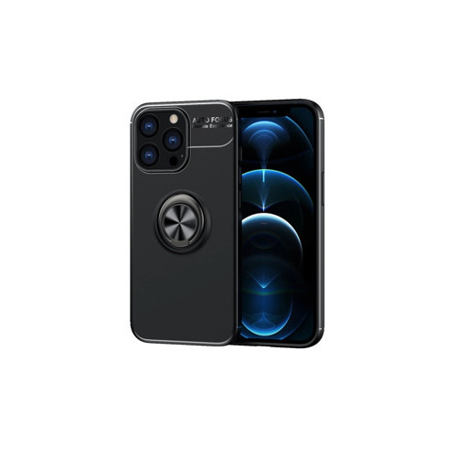 Apple İphone 13 Pro Max Kılıf Range Yüzüklü Silikon - Siyah