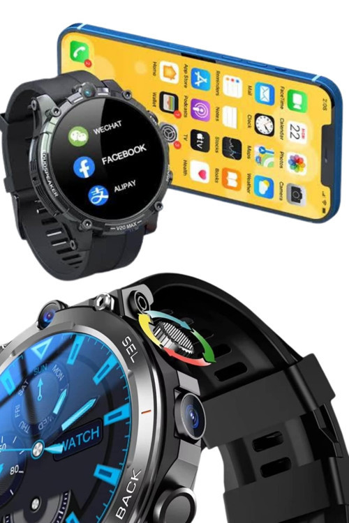 Entegre Gps Geni̇ş Spor Modu Seçenekleri̇yle Akilli Saat