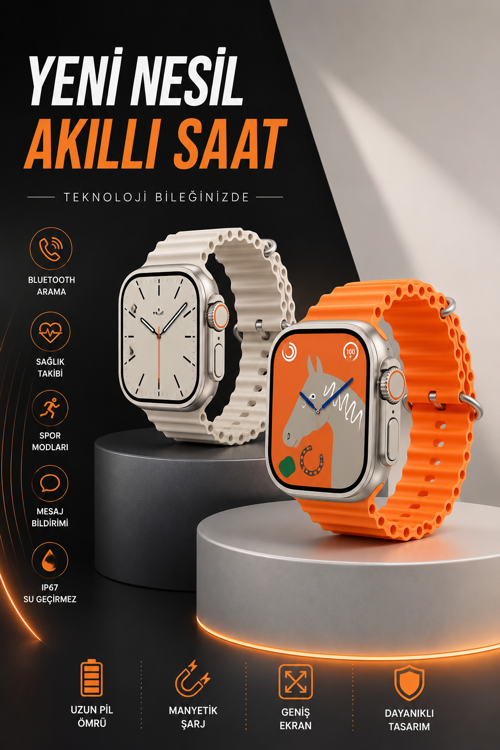 Akıllı Saat Bluetooth Bağlantılı Uyku Takibi