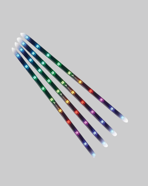 Dekoratif Ortam Aydınlatması Rgb Led 10’Lu Çubuk Seti