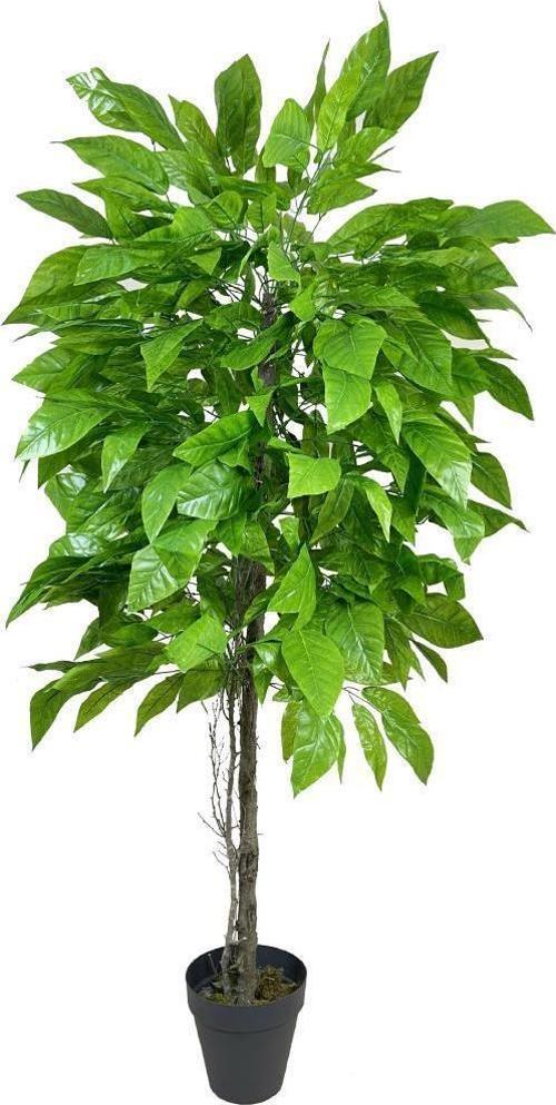 Yapay Ağaç Ceviz Ağacı 190cm Yapay Çiçek Dekoru Yeşil