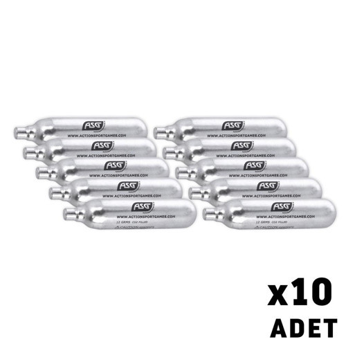 12 gr CO2 Airsoft Tüpü - 10 Adet