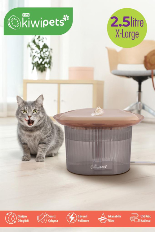 Pets Kpf-10549 Ultra Sessiz Otomatik Pet Su Şelalesi