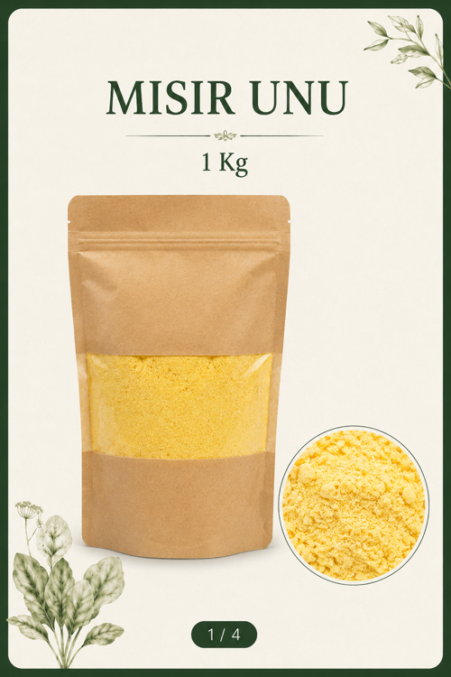 Köy değirmen mısır unu (1 kg)
