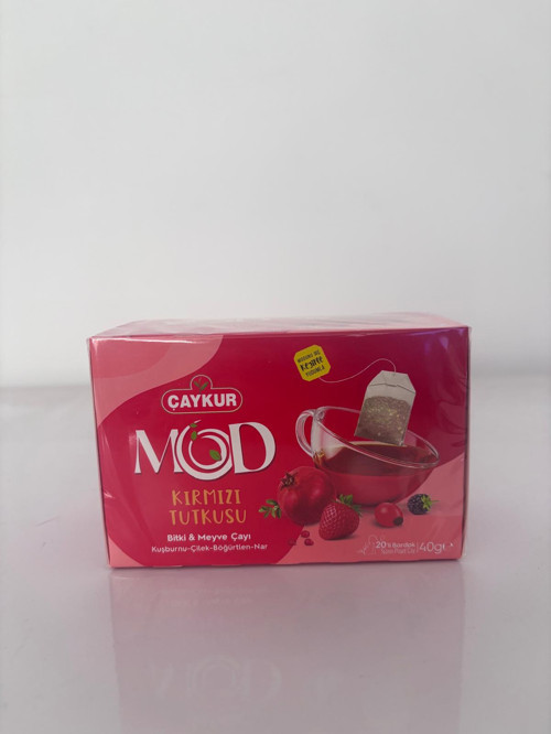Çaykur Mod Kırmızı Tutku Bitki Çayı 20'li 40gr x2 Adet
