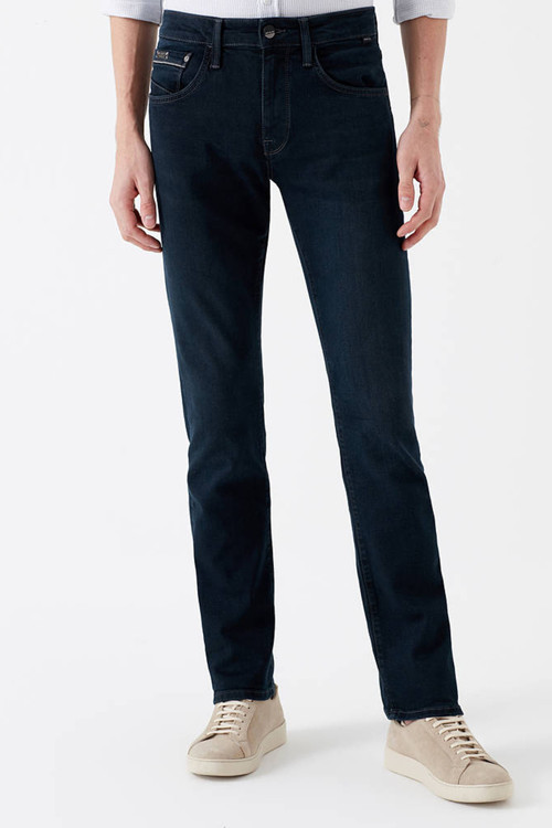 Martin Pamuklu Normal Bel Düz Paça Jeans Erkek Kot Pantolon 0037829624 LACİVERT