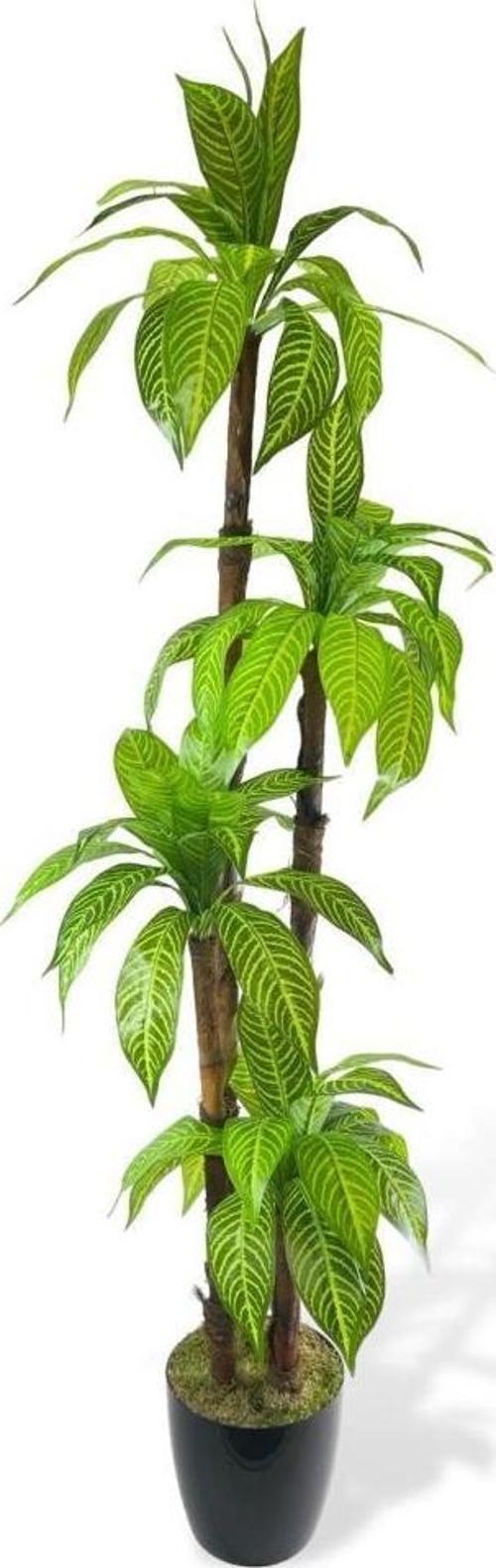 Yapay Ağaç Yukka 4Katlı 180cm 48 Yaprak Salon Çiçeği Yapay Çiçek