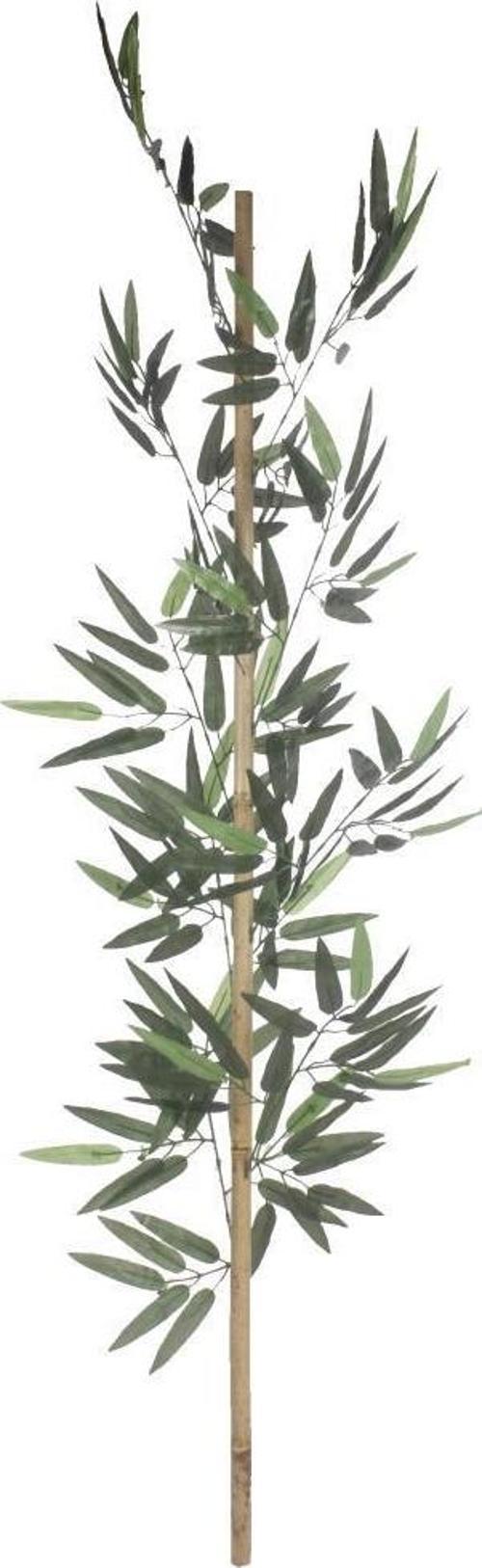 Yapay Bambu Sopası 21 Yapraklı 240cm Yapay Çiçek Bambu Duvarı