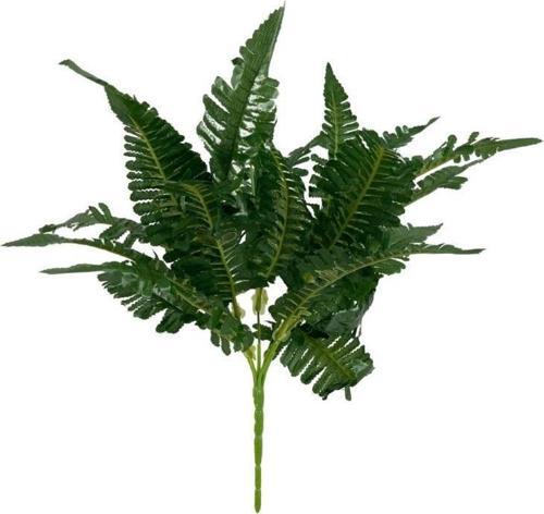 Yapay Çiçek Cycas Aşk Merdiveni Eğrelti Otu Sıkas Bitkisi  7 Dal 21 Yaprak 40*30cm Yapay Bitki