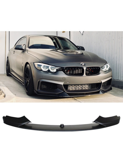 bmw 4.seri f32 coupe plastik parlak siyah m performance plastik lip-ek