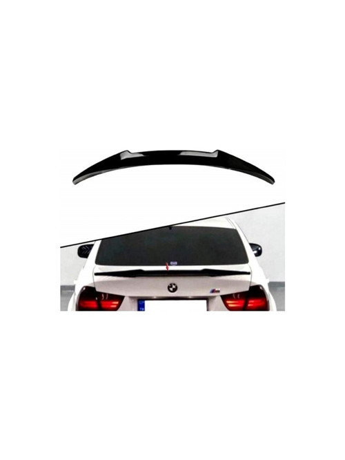 bmw e90 palstik parlak siyah boyalı m4 spoiler