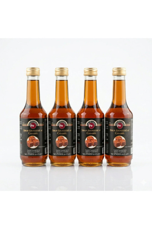 4'lü Avantaj Paketi Karamel Şurubu 250 Ml x 4 Adet
