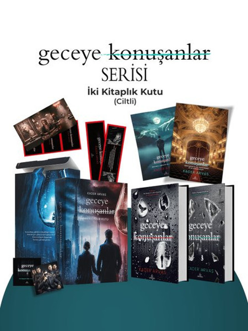 Geceye Konuşanlar Serisi Seti - 2 Kitap Takım - Kutulu