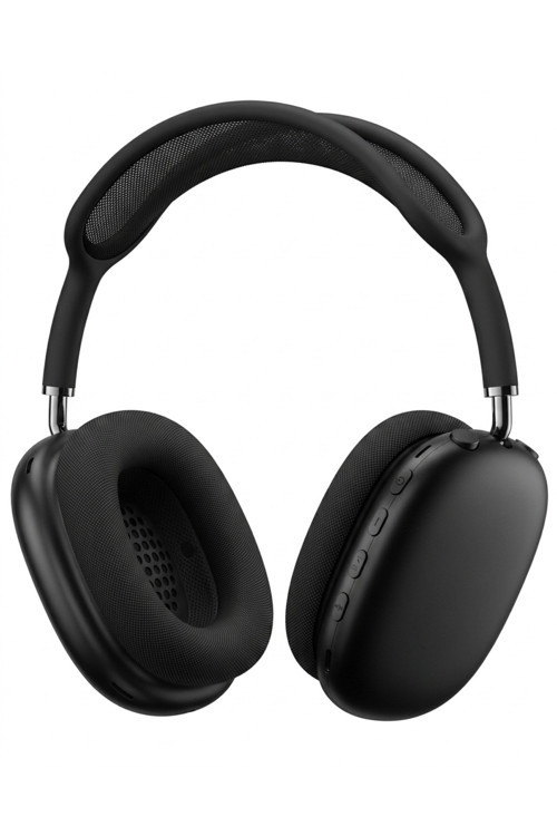 P9 Kablosuz Bluetooth Kulak Üstü Kulaklık Gümüş Gri - Mikrofonlu Aktif Gürültü Önleyici ANC Performanslı Kulaklık