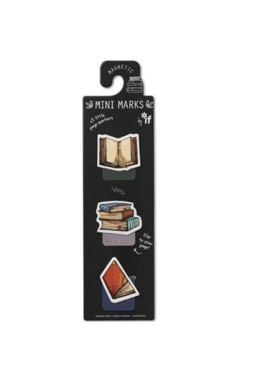 Mini Marks Manyetik Mini Kitap Ayracı 3'lü Books