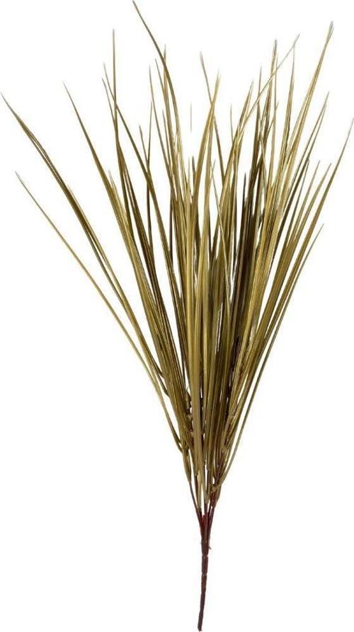Yapay Çiçek Gold Altın Dore Grass Saz 50cm Bitki Yapay Çiçek Dekor Çiçeği Uzun Ot