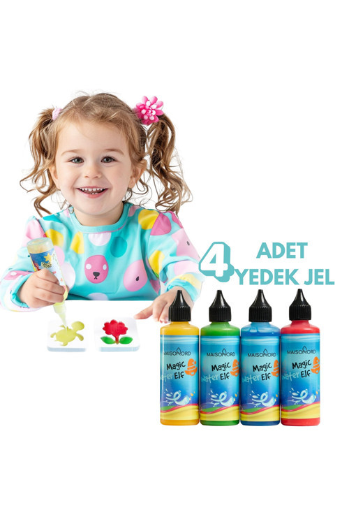 Magic Water Elf Sihirli Su Hayvanları Yedek Renkli Jel (4 RENK)