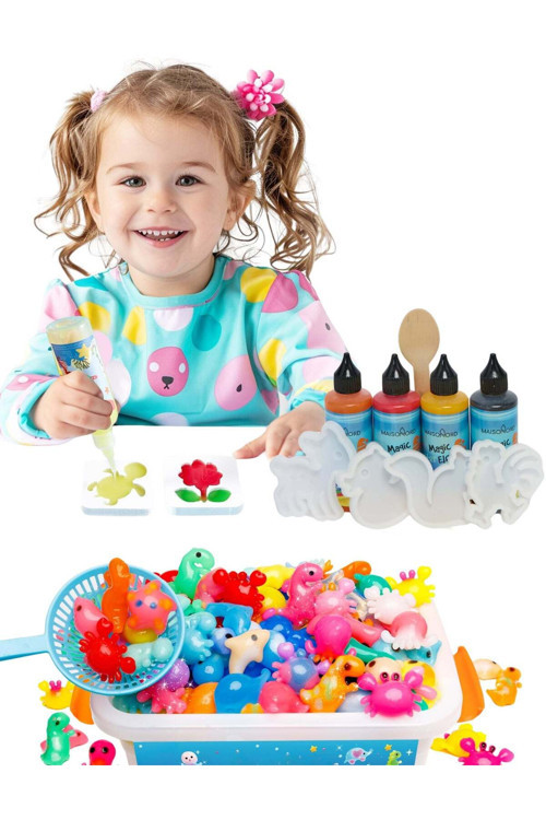 Magic Water Elf Sihirli Su Hayvanları Kendin Yap Eğitici Oyun Seti - Çiftlik