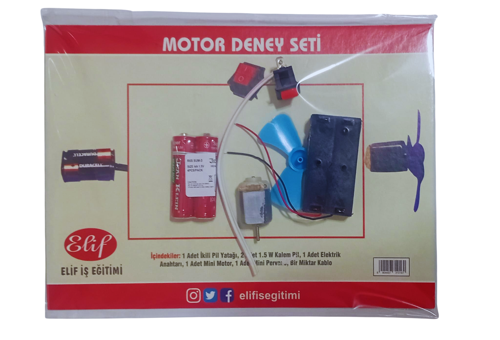 Elif Iş Eğitimi Motor Deney Seti