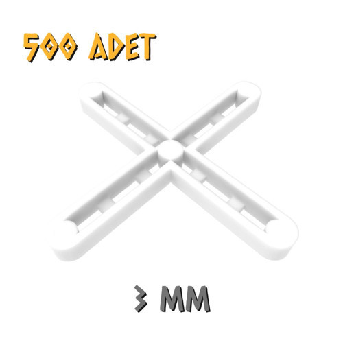 Oluklu Derz Artısı 3 mm. - 500 Adet
