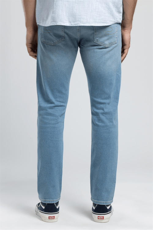 Harry Erkek Straight Fit Jean Pantolon Mavi