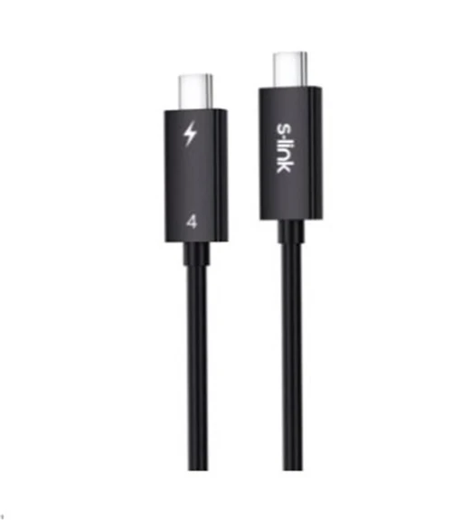 SL-TC402 Thunderbolt 4.0 2m 8k 60Hz PD100W TypeC to TypeC 40Gbps Hızlı Data Kablosu