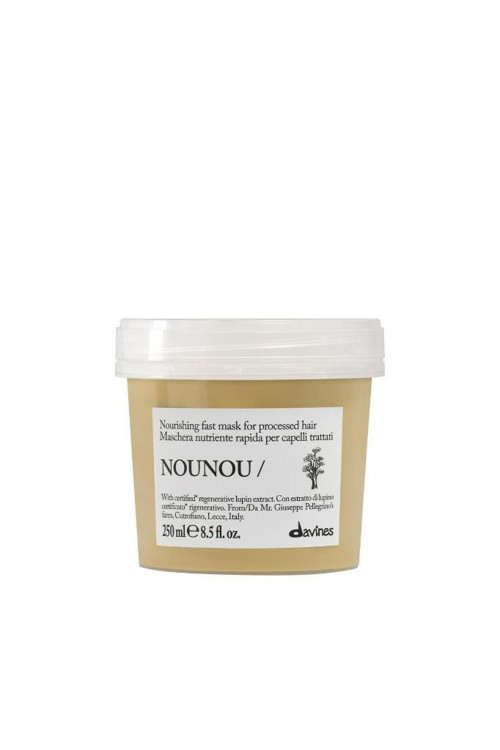 NOUNOU Kuru ve Yıpranmış Saçlar İçin Yoğun Besleyici Saç Bakım Maskesi 250 ML