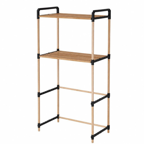 Modüler RaflıI Çamaşır Makinesi Organizer Rafı MDF 65*35*100