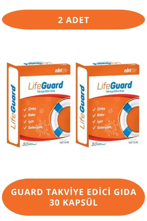 LifeGuard Takviye Edici Gıda 30 Kapsül (2 Adet)