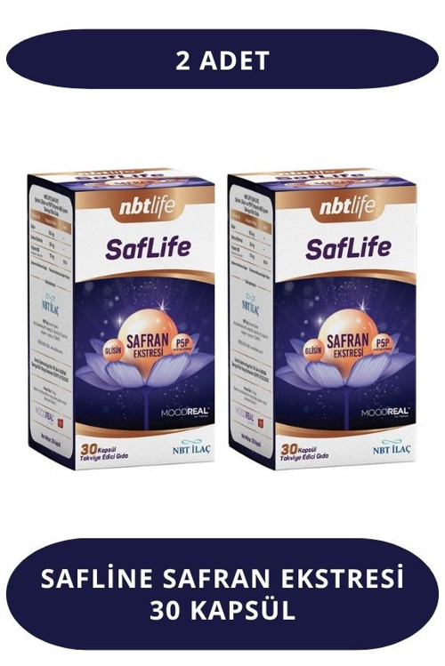 Safline Safran Ekstresi 30 Kapsül (2 Adet)