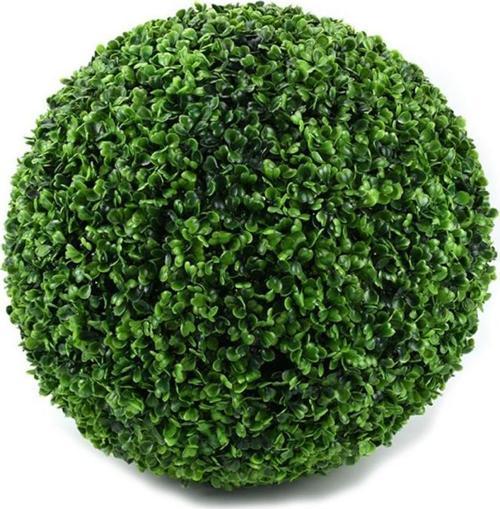 Yapay Çiçek Şimşir Top 28 CM Yeşil Top Ağaç Çiçeği