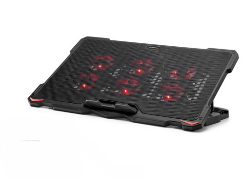 Laptop Soğutucu 6 Fan Led - Siyah HDX4255