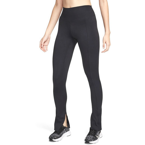 W NK DF ONE HR TIGHT SPLIT HEM Kadın Tayt FN4148-010